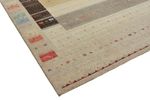 Gabbeh Rug - Loribaft Indus - 300 x 253 cm - light beige