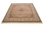 Oriental Rug - Tabriz square  - 203 x 201 cm - dark beige