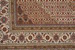 Oriental Rug - Tabriz square  - 203 x 201 cm - dark beige