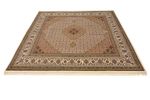 Oriental Rug - Tabriz square  - 203 x 201 cm - dark beige