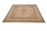 Oriental Rug - Tabriz square  - 203 x 201 cm - dark beige