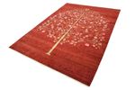 Gabbeh Rug - Loribaft Indus - 243 x 176 cm - red