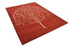 Gabbeh Rug - Loribaft Indus - 243 x 176 cm - red