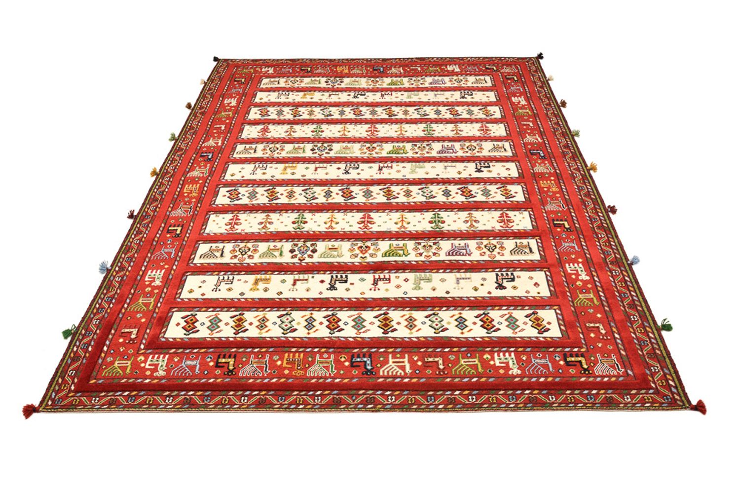 Oriental Rug - 245 x 175 cm - light beige