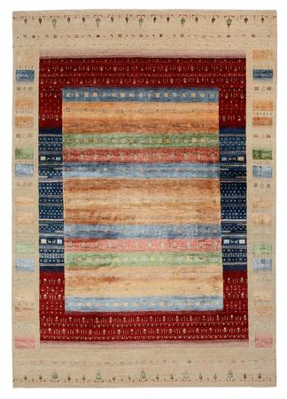 Gabbeh Rug - Loribaft Indus - 343 x 241 cm - multicolored