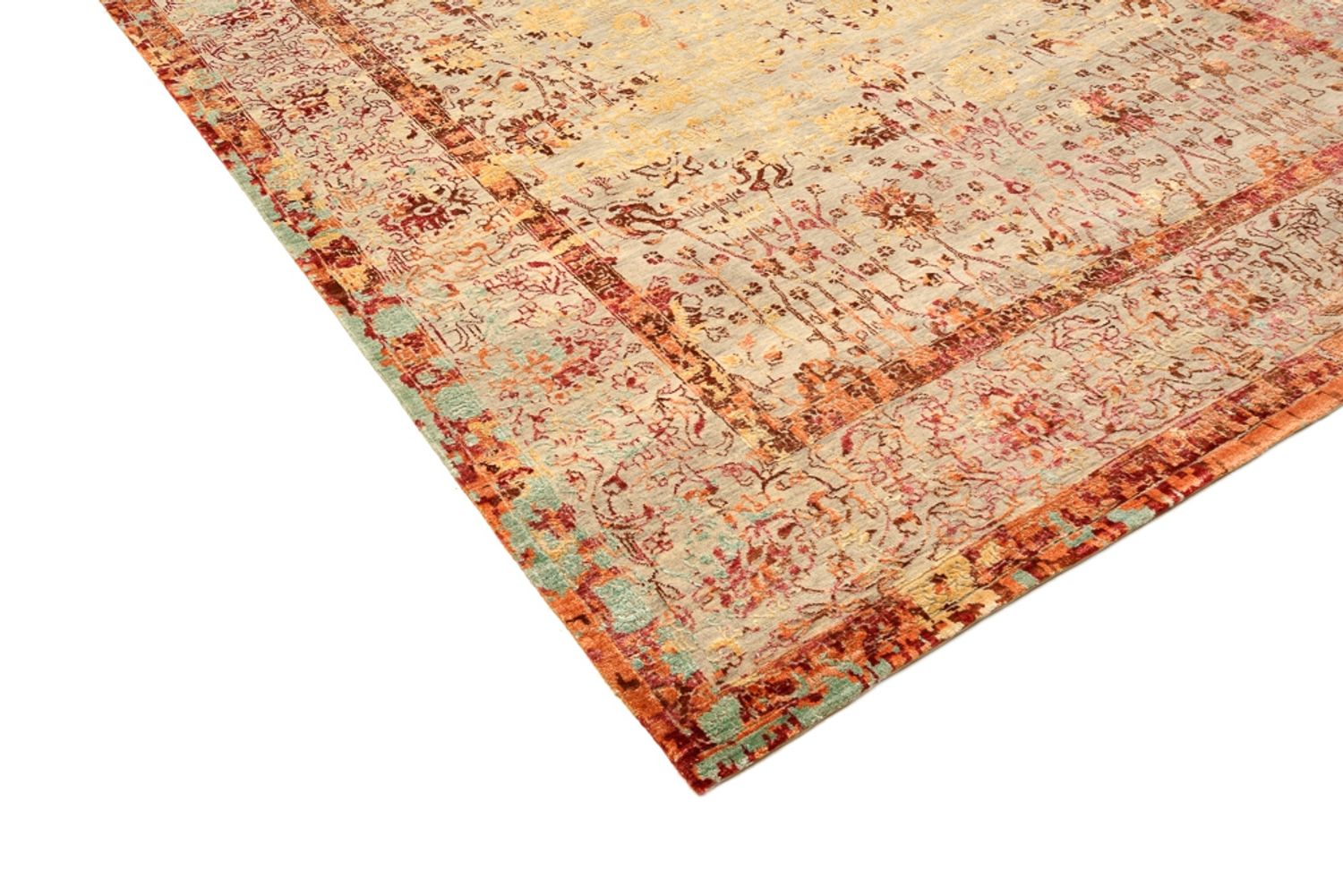 Designer Rug - 344 x 243 cm - terracotta