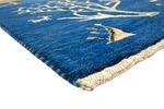 Gabbeh Rug - Loribaft Indus - 247 x 173 cm - sea blue