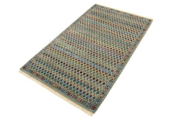 Designer Rug - 153 x 95 cm - light blue
