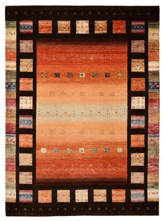 Gabbeh Rug - Loribaft Indus - 244 x 178 cm - multicolored