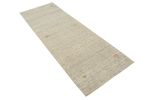 Runner Gabbeh Rug - Loribaft Indus - 237 x 82 cm - dark beige