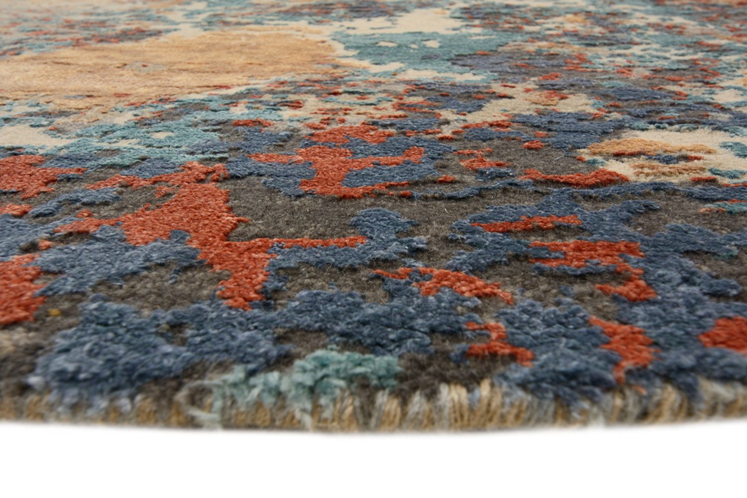 Designer Rug - 241 x 239 cm - multicolored