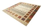 Gabbeh Rug - Loribaft Indus square  - 253 x 249 cm - multicolored