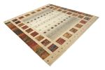 Gabbeh Rug - Loribaft Indus square  - 253 x 249 cm - multicolored