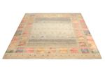 Gabbeh Rug - Loribaft Indus square  - 253 x 249 cm - multicolored