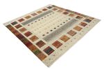 Gabbeh Rug - Loribaft Indus square  - 201 x 196 cm - multicolored