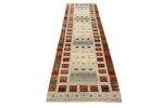 Runner Gabbeh Rug - Loribaft Indus - 294 x 82 cm - multicolored