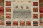 Runner Gabbeh Rug - Loribaft Indus - 294 x 82 cm - multicolored