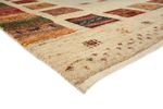 Runner Gabbeh Rug - Loribaft Indus - 245 x 83 cm - multicolored