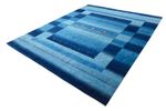 Gabbeh Rug - Loribaft Indus - 303 x 241 cm - sea blue