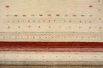 Gabbeh Rug - Loribaft Indus - 205 x 152 cm - light beige