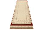 Runner Gabbeh Rug - Loribaft Indus - 243 x 84 cm - light beige