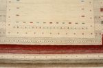 Gabbeh Rug - Loribaft Indus - 239 x 169 cm - light beige