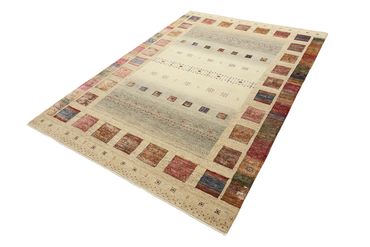 Gabbeh Rug - Loribaft Indus - 244 x 172 cm - multicolored