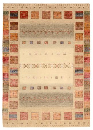 Gabbeh Rug - Loribaft Indus - 244 x 175 cm - multicolored