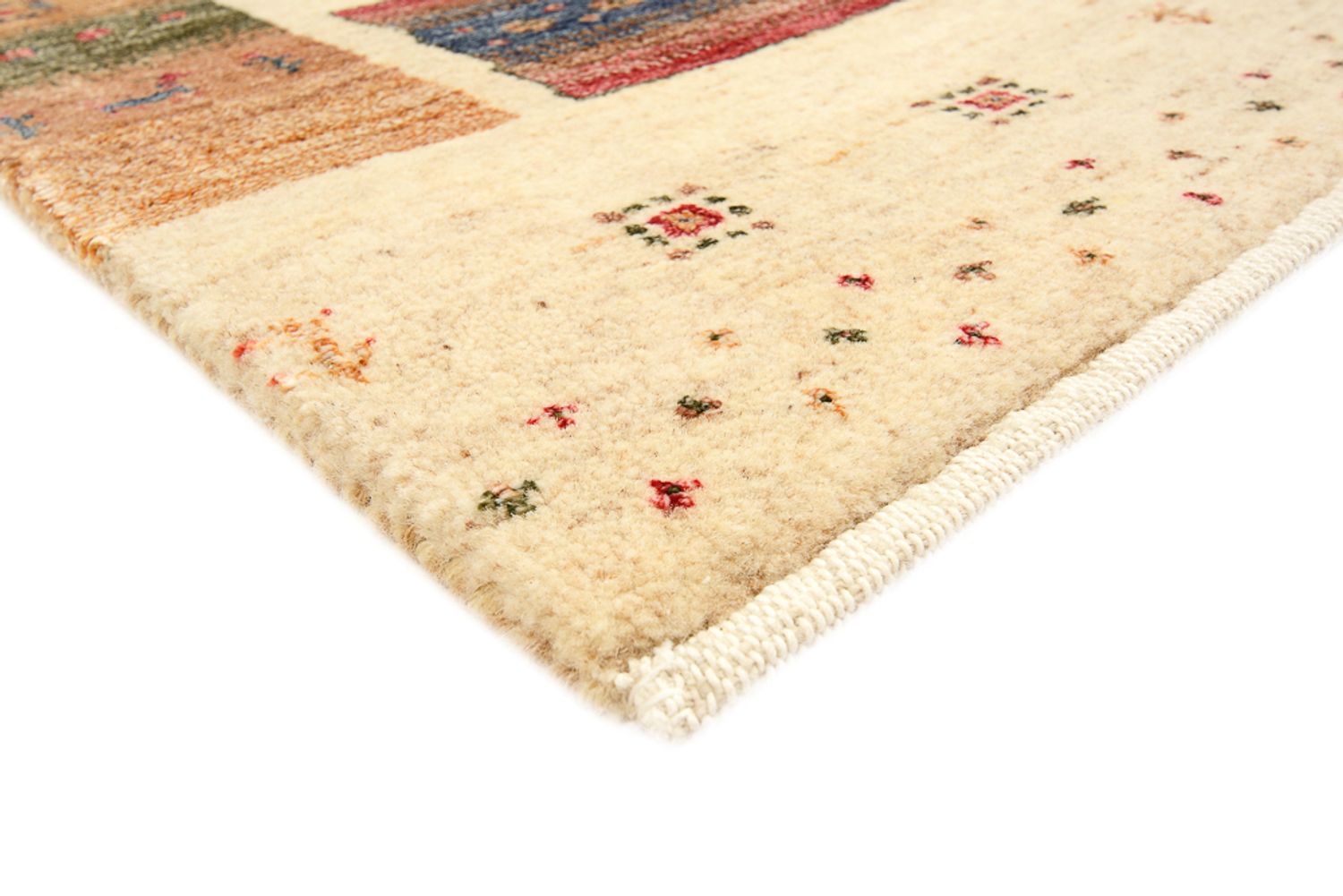 Gabbeh Rug - Loribaft Indus - 241 x 164 cm - multicolored