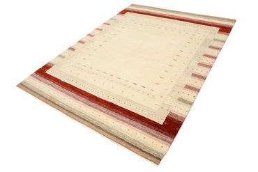 Gabbeh Rug - Loribaft Indus - 238 x 174 cm - light beige