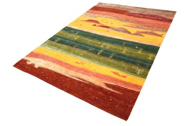 Gabbeh Rug - Loribaft Indus - 246 x 175 cm - multicolored