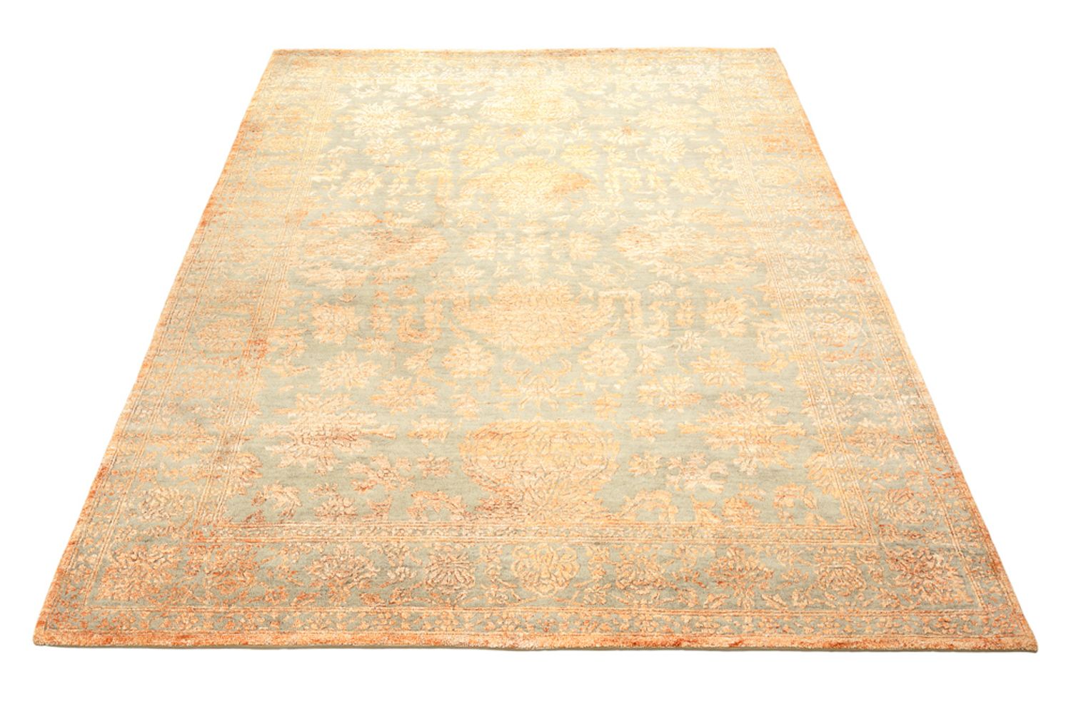 Designer Rug - 200 x 154 cm - rust