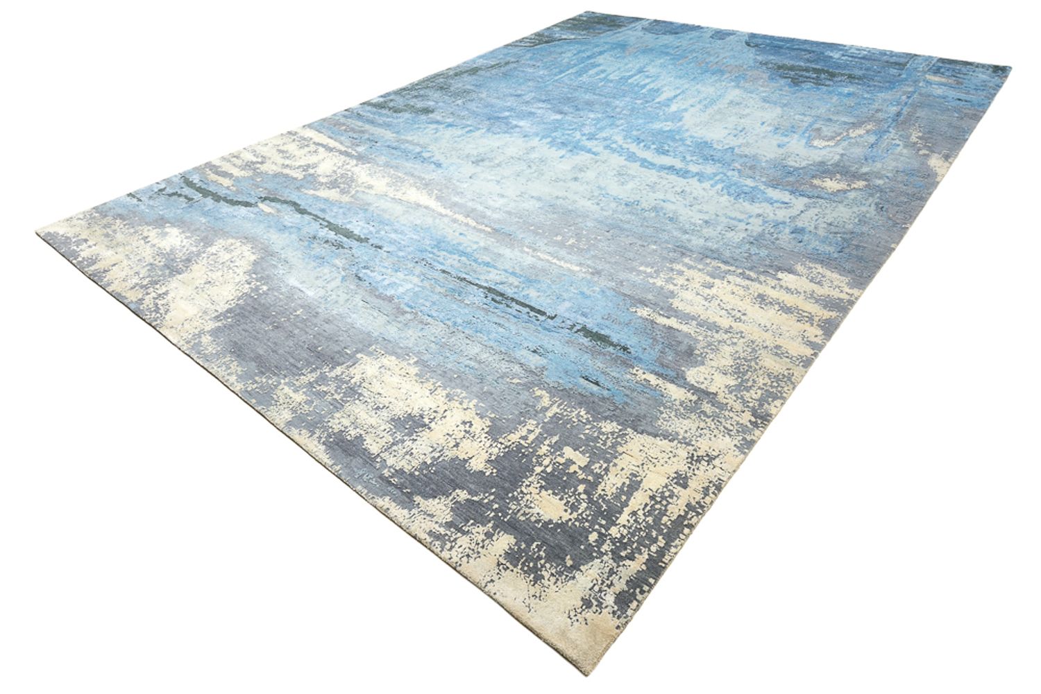 Designer Rug - 430 x 306 cm - dark blue