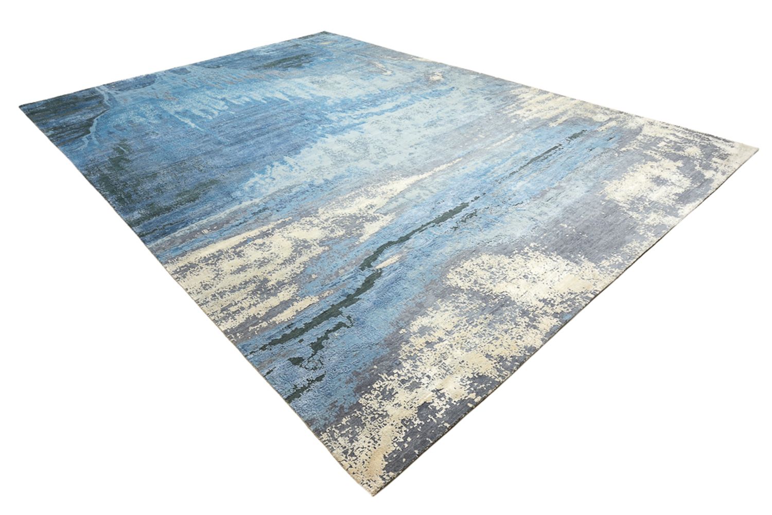 Designer Rug - 430 x 306 cm - dark blue