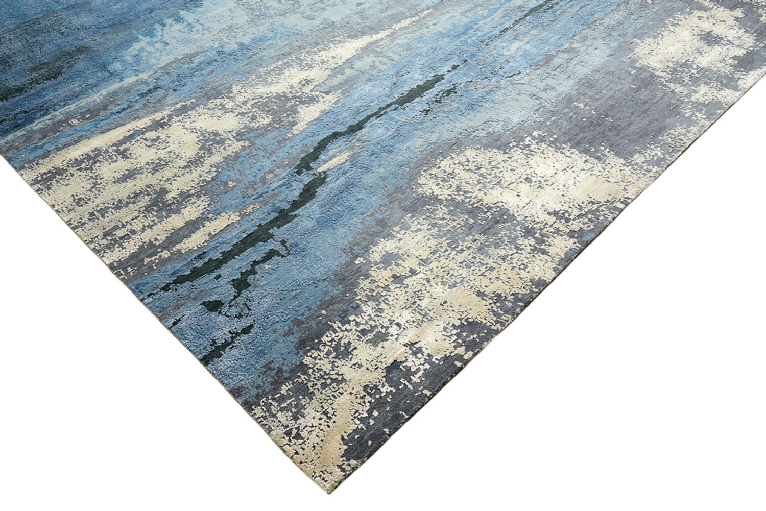 Designer Rug - 430 x 306 cm - dark blue