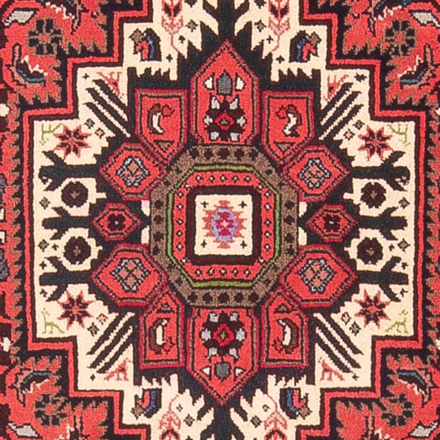 Perser Rug - Nomadic - 122 x 83 cm - red