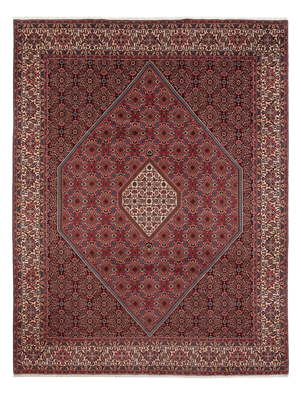 Perser Rug - Bidjar - 342 x 252 cm - dark red