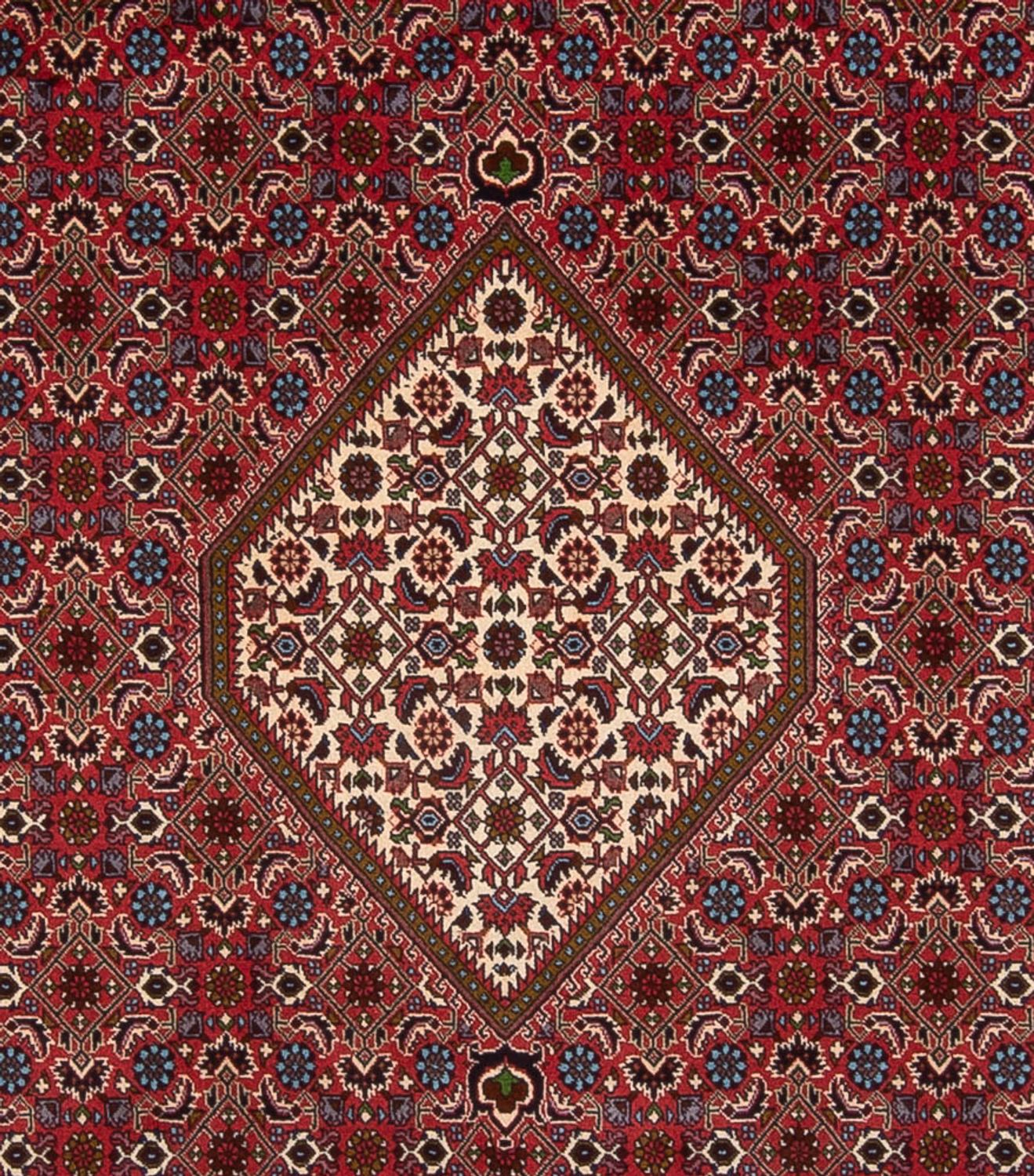 Perser Rug - Bidjar - 342 x 252 cm - dark red