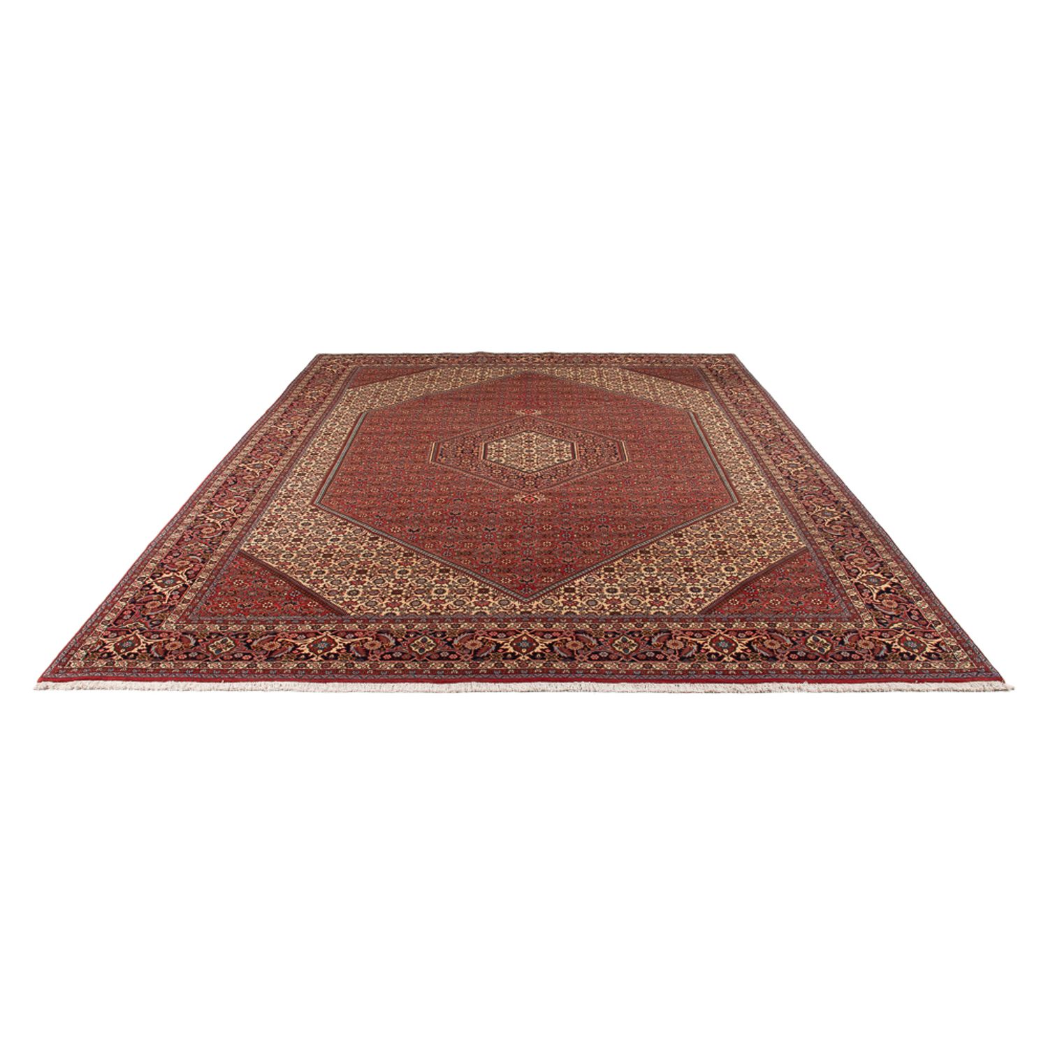 Perser Rug - Bidjar - 348 x 250 cm - dark red