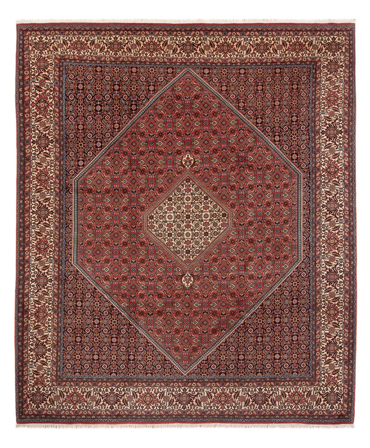 Perser Rug - Bidjar - 314 x 255 cm - dark red