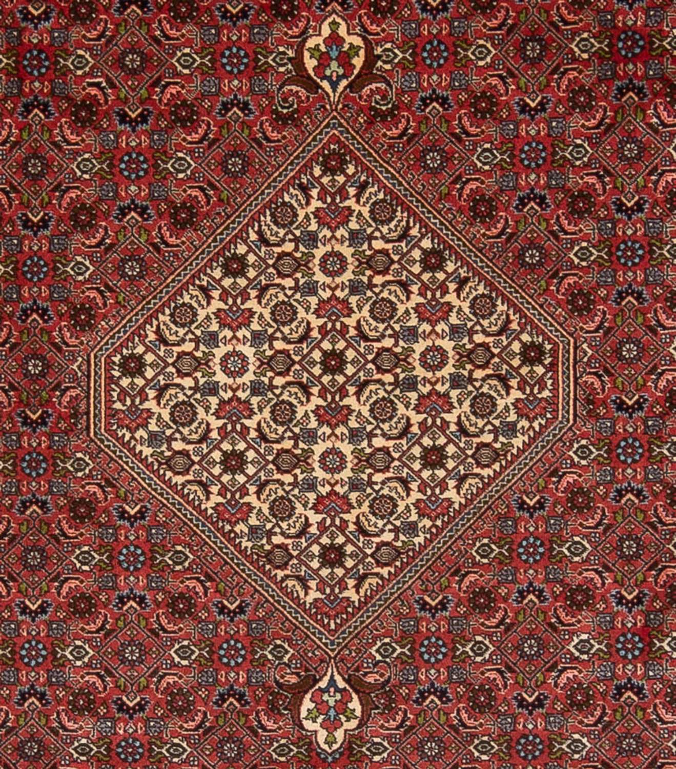 Perser Rug - Bidjar - 314 x 255 cm - dark red