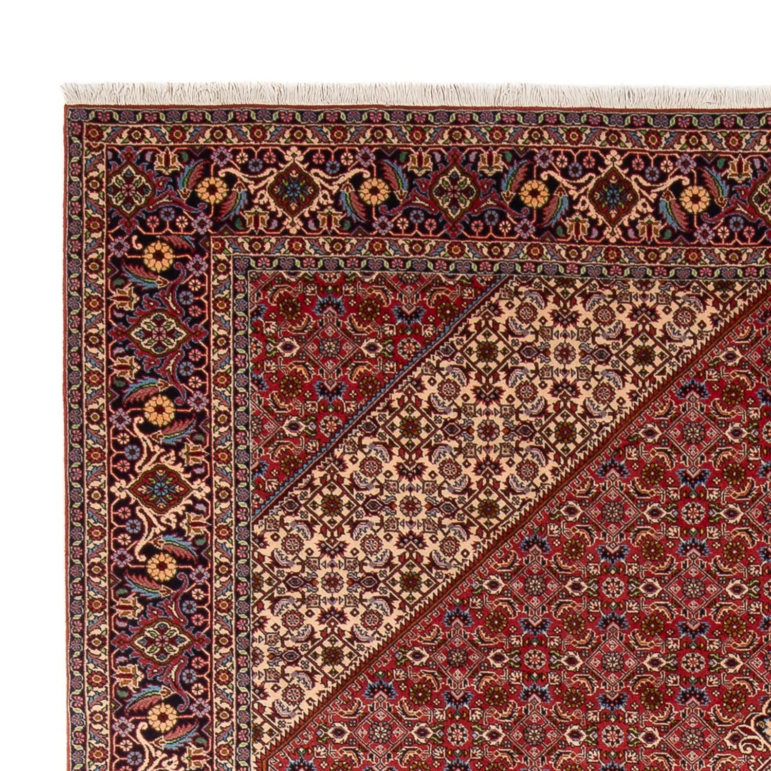 Perser Rug - Bidjar - 339 x 249 cm - dark red