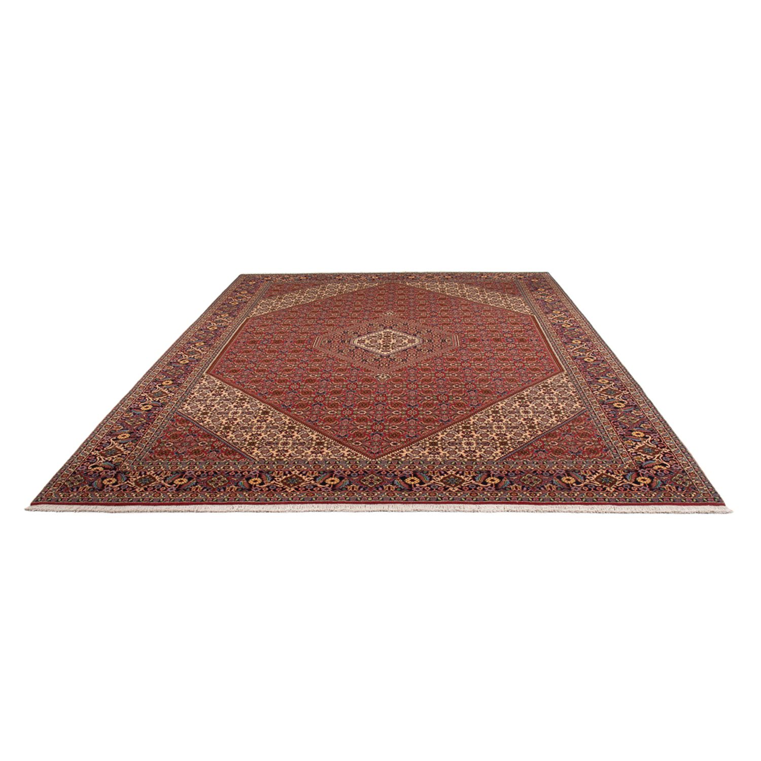 Perser Rug - Bidjar - 339 x 249 cm - dark red