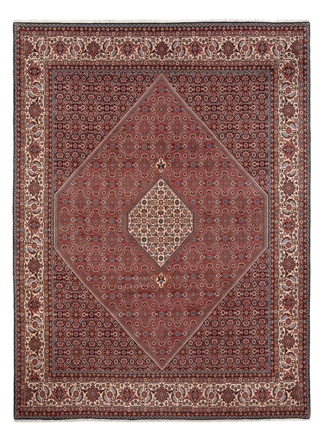 Perser Rug - Bidjar - 350 x 247 cm - dark red