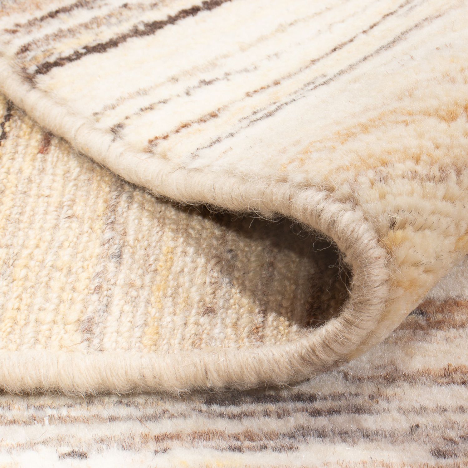 Gabbeh Rug - Perser - 142 x 98 cm - light beige