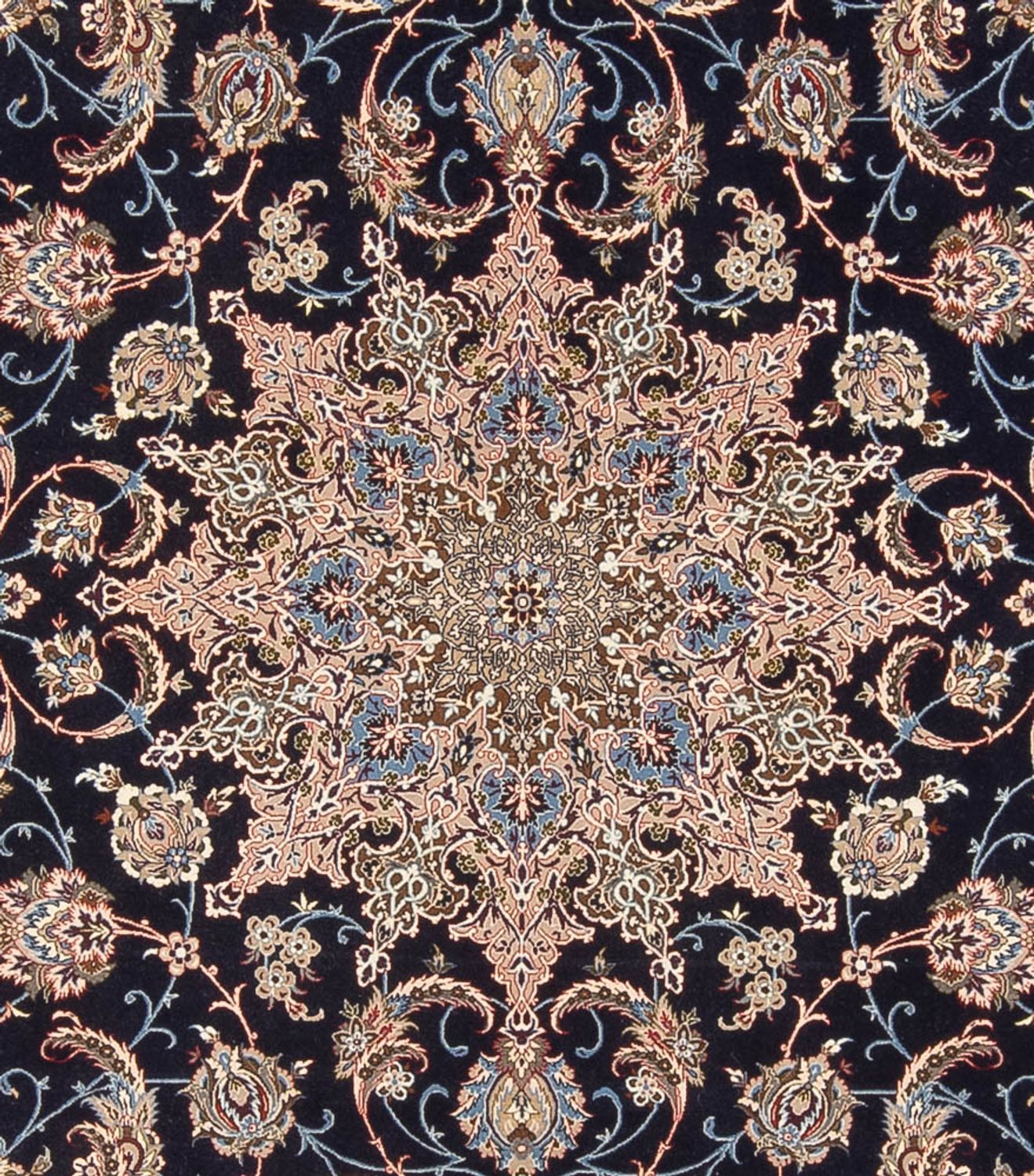 Perser Rug - Isfahan - Premium - 355 x 255 cm - dark blue