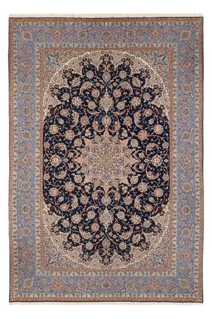 Perser Rug - Isfahan - Premium - 355 x 255 cm - dark blue