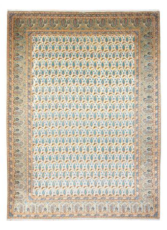 Perser Rug - Keshan - 350 x 270 cm - light green