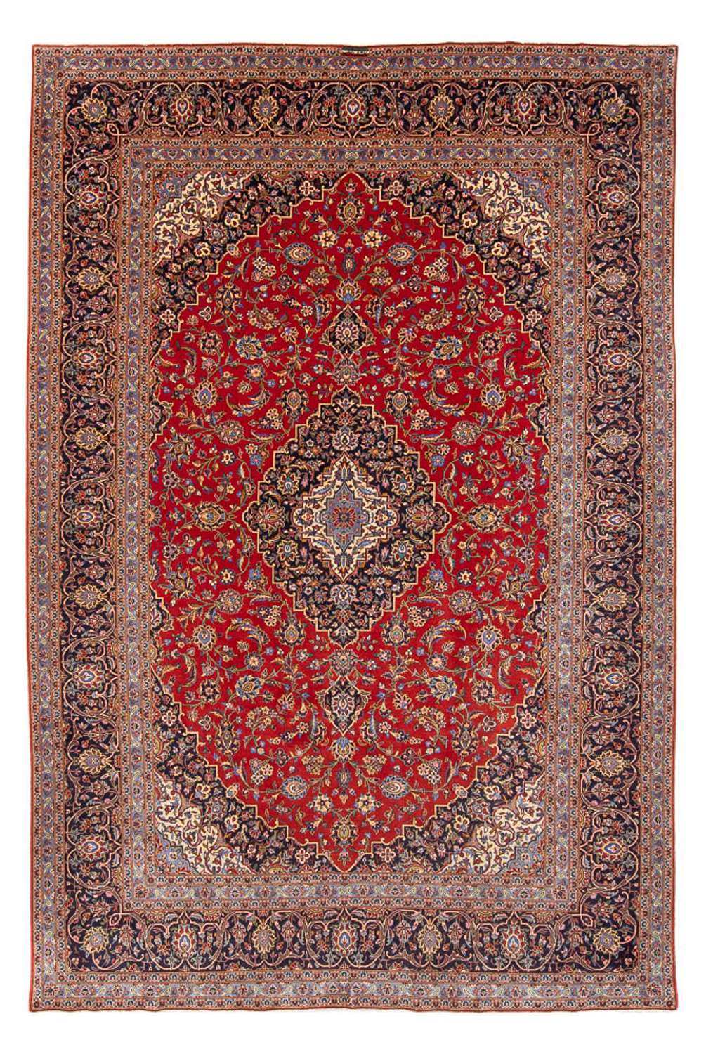 Perser Rug - Keshan - 336 x 234 cm - red