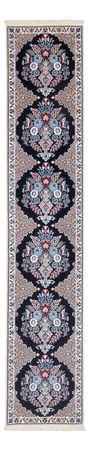 Runner Perser Rug - Nain - Premium - 228 x 48 cm - dark blue